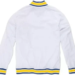 Mitchell & Ness Jackets & Outerwear-1996-97 Authentic Warm Up Jacket Golden State Warriors
