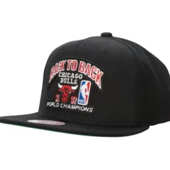 Mitchell & Ness Snapback-91-92 Back To Back Champs Snapback Hwc Chicago Bulls
