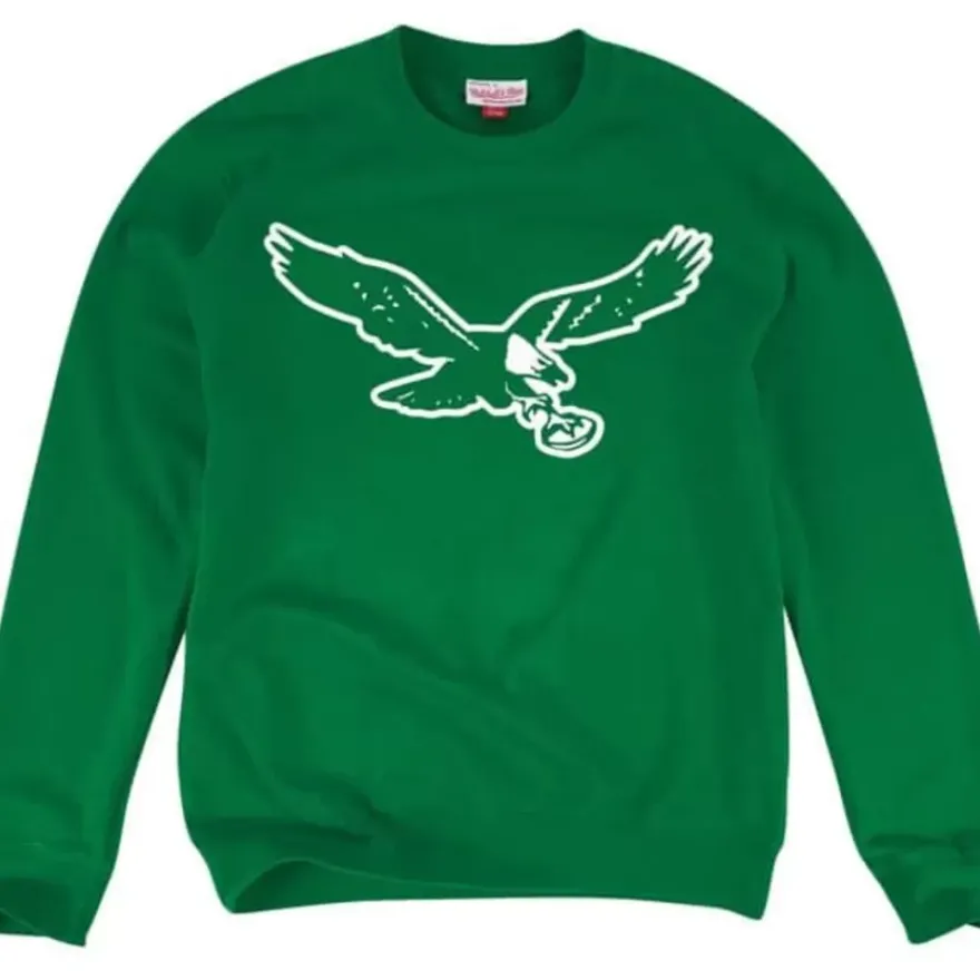 Mitchell & Ness Hoodies & Sweatshirts-1948-1969 Bird Crew Philadelphia Eagles