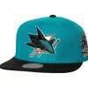 Mitchell & Ness Snapback-2 Tone Side Patch Snapback San Jose Sharks