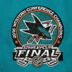 Mitchell & Ness Snapback-2 Tone Side Patch Snapback San Jose Sharks