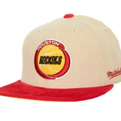 Mitchell & Ness Fitted-2 Tone Team Cord Fitted Hwc Houston Rockets