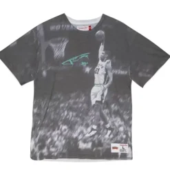 Mitchell & Ness T-Shirts & Tops-Above The Rim Sublimated Ss Tee San Antonio Spurs Tim Duncan
