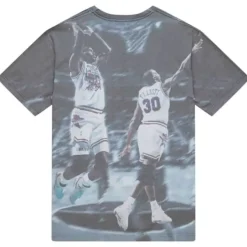 Mitchell & Ness T-Shirts & Tops-Above The Rim Sublimated S/S Tee San Antonio Spurs