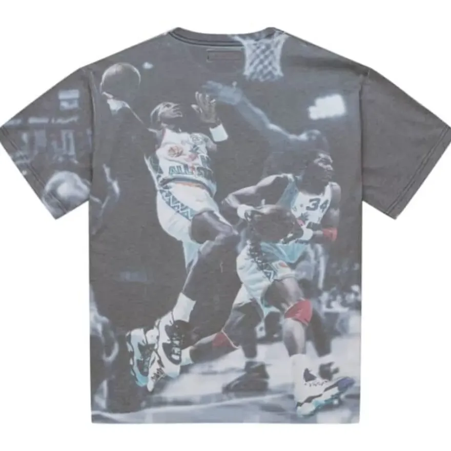 Mitchell & Ness T-Shirts & Tops-Above The Rim Sublimated S/S Tee Houston Rockets
