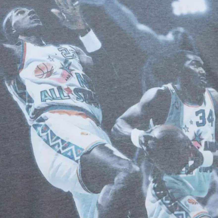 Mitchell & Ness T-Shirts & Tops-Above The Rim Sublimated S/S Tee Houston Rockets