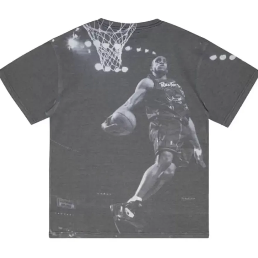 Mitchell & Ness T-Shirts & Tops-Above The Rim Sublimated Ss Tee Toronto Raptors Vince Carter