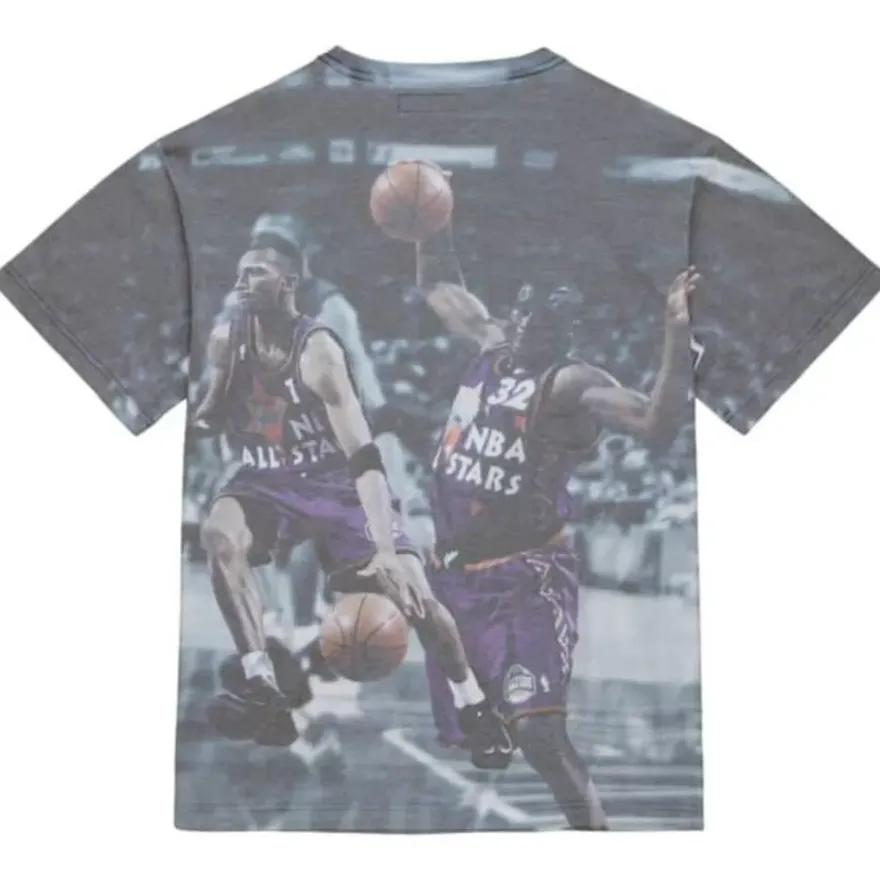 Mitchell & Ness T-Shirts & Tops-Above The Rim Sublimated S/S Tee Orlando Magic