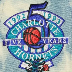 Mitchell & Ness Snapback-Acid Wash Snapback Hwc Charlotte Hornets