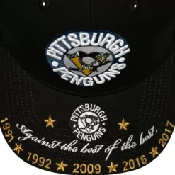 Mitchell & Ness Snapback-Against The Best Pro Snapback Vntg Pittsburgh Penguins