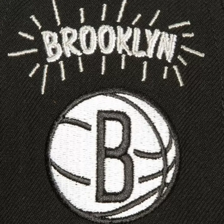 Mitchell & Ness Snapback-All Out Snapback Brooklyn Nets
