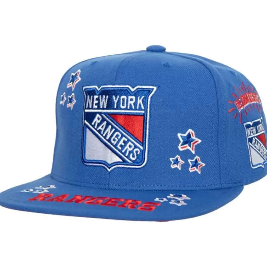 Mitchell & Ness Snapback-All Out Snapback New York Rangers