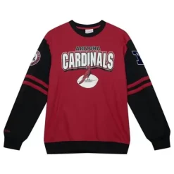 Mitchell & Ness T-Shirts & Tops-All Over Crew 2.0 Arizona Cardinals
