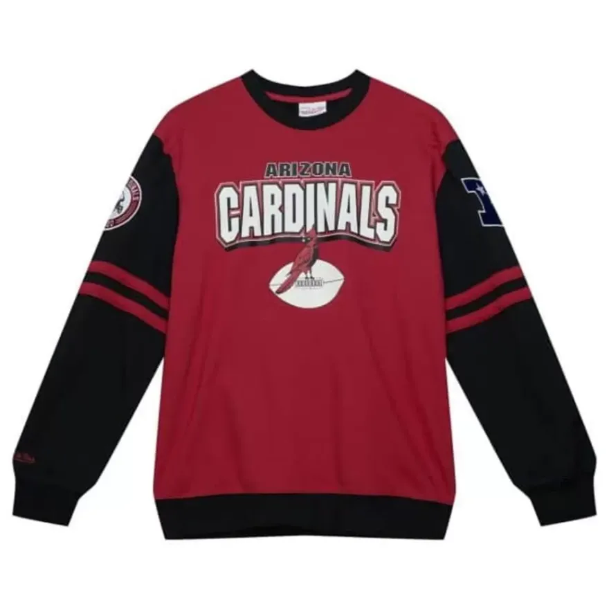 Mitchell & Ness T-Shirts & Tops-All Over Crew 2.0 Arizona Cardinals