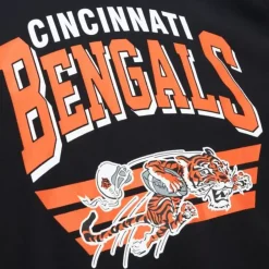 Mitchell & Ness Hoodies & Sweatshirts-All Over Crew 3.0 Cincinnati Bengals