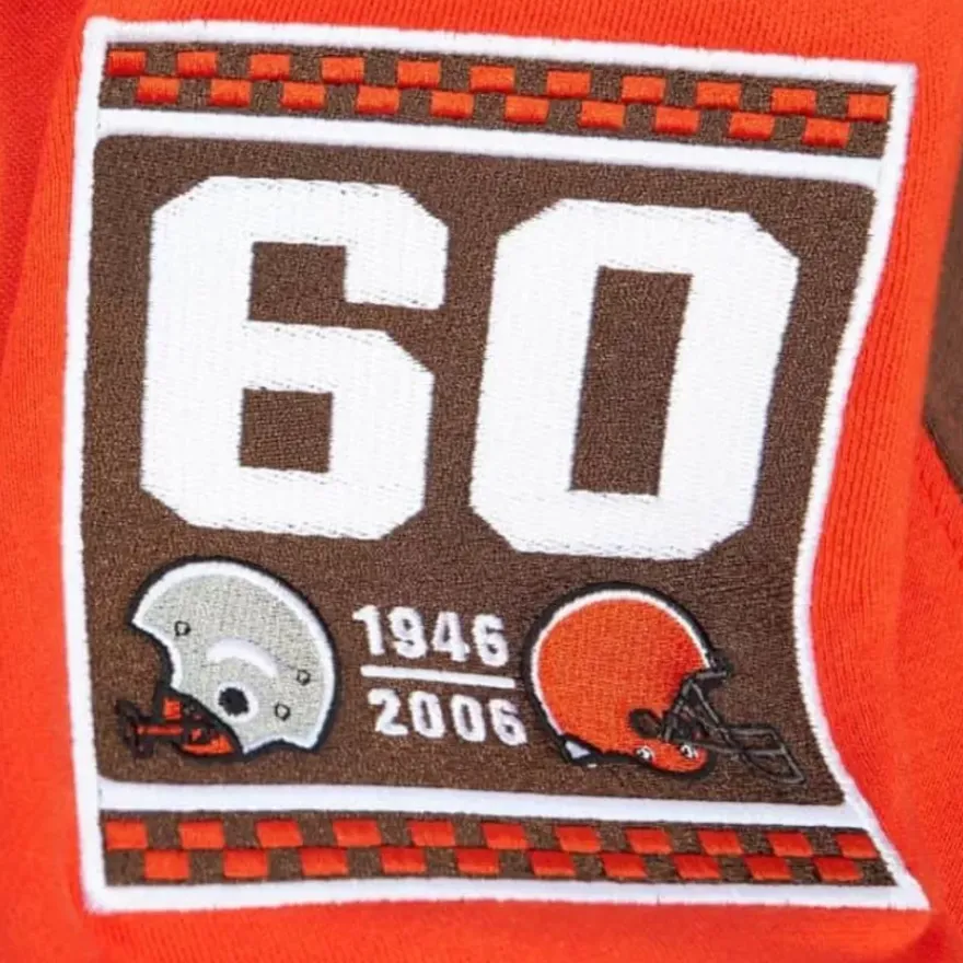 Mitchell & Ness T-Shirts & Tops-All Over Crew 2.0 Cleveland Browns