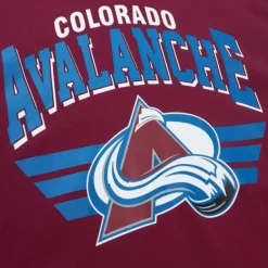 Mitchell & Ness Hoodies & Sweatshirts-All Over Crew 3.0 Colorado Avalanche