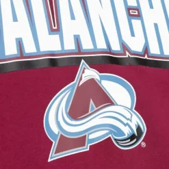 Mitchell & Ness Hoodies & Sweatshirts-All Over Crew 2.0 Colorado Avalanche