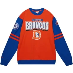 Mitchell & Ness T-Shirts & Tops-All Over Crew 2.0 Denver Broncos
