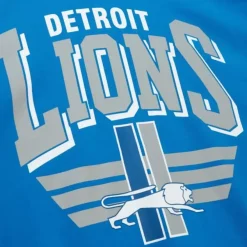 Mitchell & Ness Hoodies & Sweatshirts-All Over Crew 3.0 Detroit Lions