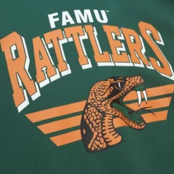 Mitchell & Ness Hoodies & Sweatshirts-All Over Crew 3.0 Florida A&M University