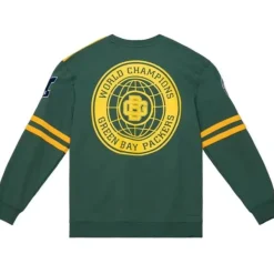 Mitchell & Ness T-Shirts & Tops-All Over Crew 2.0 Green Bay Packers
