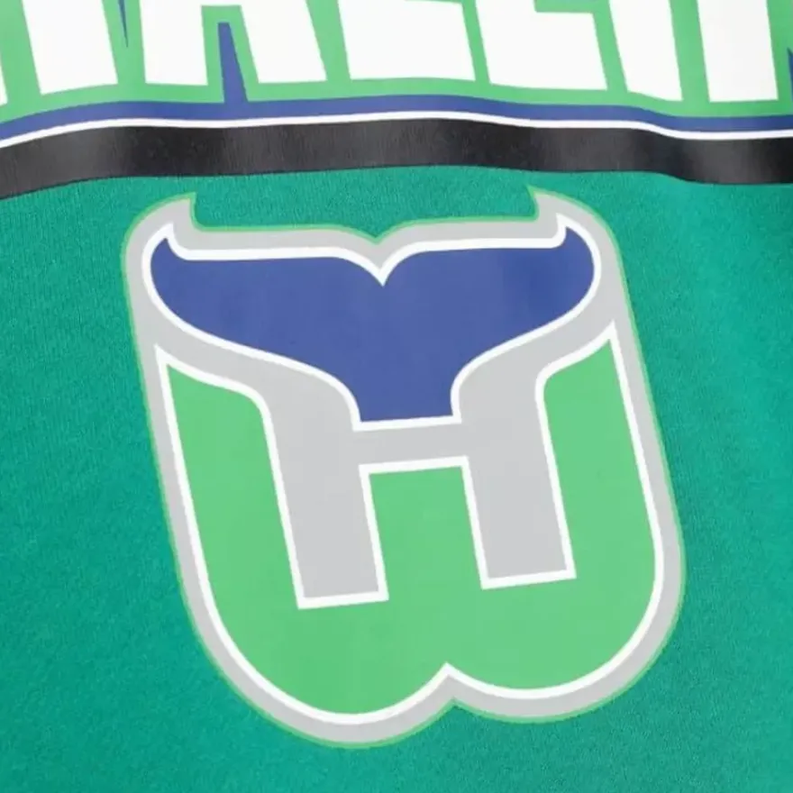 Mitchell & Ness Hoodies & Sweatshirts-All Over Crew 2.0 Hartford Whalers