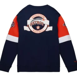 Mitchell & Ness Hoodies & Sweatshirts-All Over Crew 3.0 Houston Astros