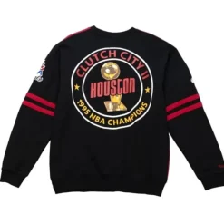 Mitchell & Ness T-Shirts & Tops-All Over Crew 2.0 Houston Rockets