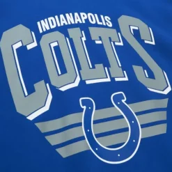 Mitchell & Ness Hoodies & Sweatshirts-All Over Crew 3.0 Indianapolis Colts