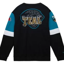 Mitchell & Ness Hoodies & Sweatshirts-All Over Crew 3.0 Jacksonville Jaguars