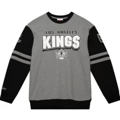 Mitchell & Ness Hoodies & Sweatshirts-All Over Crew 2.0 Los Angeles Kings