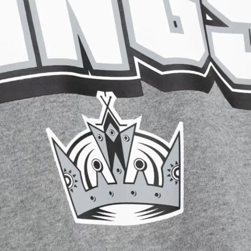 Mitchell & Ness Hoodies & Sweatshirts-All Over Crew 2.0 Los Angeles Kings
