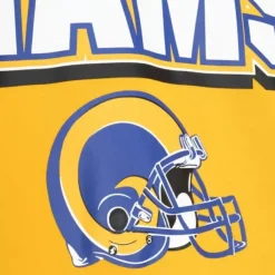 Mitchell & Ness T-Shirts & Tops-All Over Crew 2.0 Los Angeles Rams