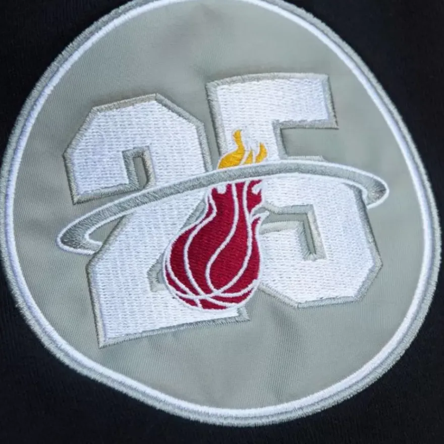 Mitchell & Ness Hoodies & Sweatshirts-All Over Crew 3.0 Miami Heat