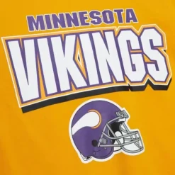 Mitchell & Ness T-Shirts & Tops-All Over Crew 2.0 Minnesota Vikings