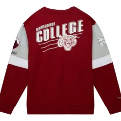Mitchell & Ness Hoodies & Sweatshirts-All Over Crew 3.0 Morehouse College