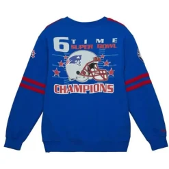Mitchell & Ness T-Shirts & Tops-All Over Crew 2.0 New England Patriots