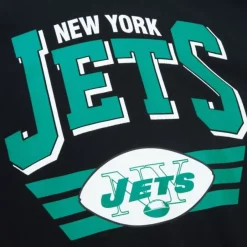 Mitchell & Ness Hoodies & Sweatshirts-All Over Crew 3.0 New York Jets