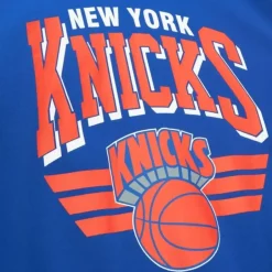 Mitchell & Ness Hoodies & Sweatshirts-All Over Crew 3.0 New York Knicks