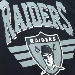 Mitchell & Ness Hoodies & Sweatshirts-All Over Crew 3.0 Oakland Raiders