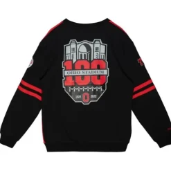 Mitchell & Ness Hoodies & Sweatshirts-All Over Crew 2.0 Ohio State