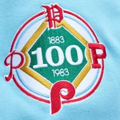 Mitchell & Ness Hoodies & Sweatshirts-All Over Crew 3.0 Philadelphia Phillies