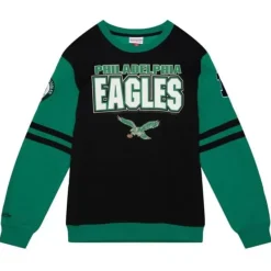 Mitchell & Ness T-Shirts & Tops-All Over Crew 2.0 Philadelphia Eagles