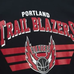 Mitchell & Ness Hoodies & Sweatshirts-All Over Crew 3.0 Portland Trail Blazers