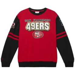 Mitchell & Ness T-Shirts & Tops-All Over Crew 2.0 San Francisco 49Ers