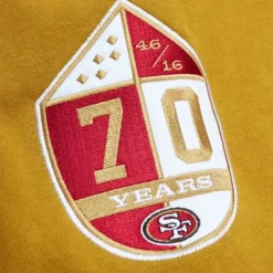 Mitchell & Ness Hoodies & Sweatshirts-All Over Crew 3.0 San Francisco 49Ers