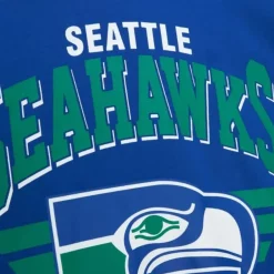Mitchell & Ness Hoodies & Sweatshirts-All Over Crew 3.0 Seattle Seahawks