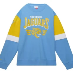 Mitchell & Ness Hoodies & Sweatshirts-All Over Crew 3.0 Southern University And A&M College