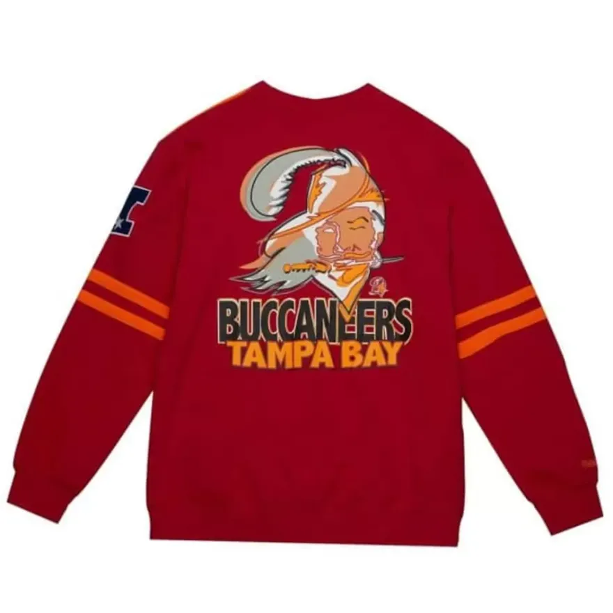Mitchell & Ness T-Shirts & Tops-All Over Crew 2.0 Tampa Bay Buccaneers